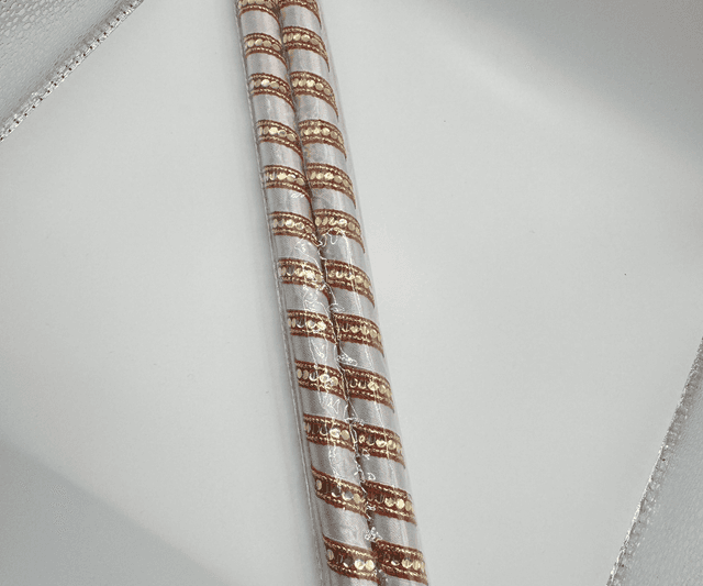 Dandiya sticks white